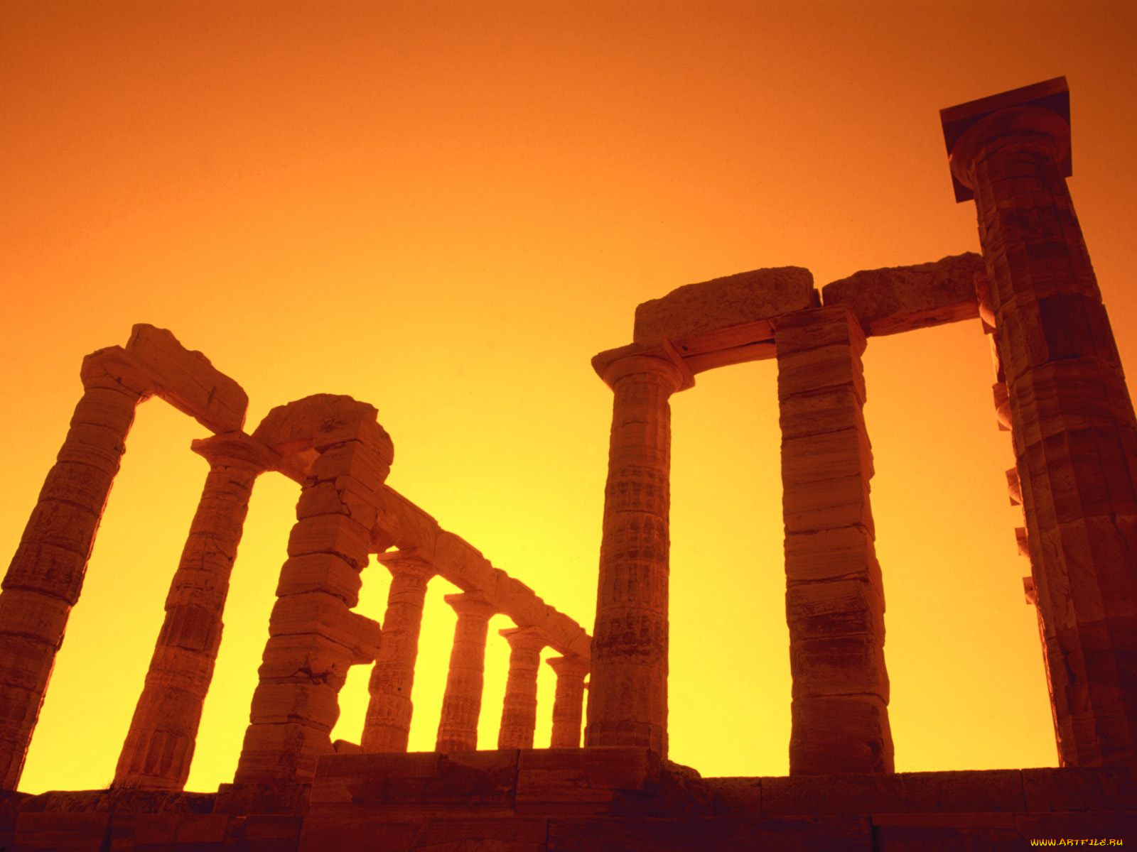 temple, of, poseidon, cape, sounion, greece, 